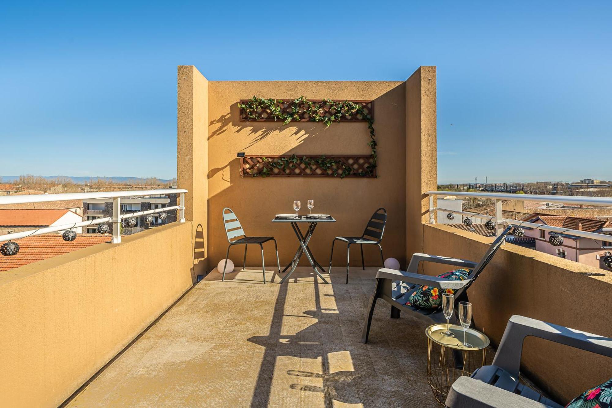 Appartement "Cote Canal", Terrasse , Climatisation , Parking Prive Нарбон Екстериор снимка